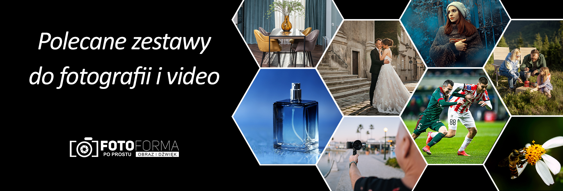 Polecane zestawy do fotogrfii i video